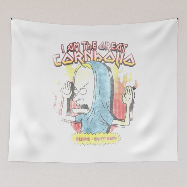 Item preview, I Am The Great Cornholio Flame Portrait Perfect Gift Christmas designed and sold by HerbestPetrus.
