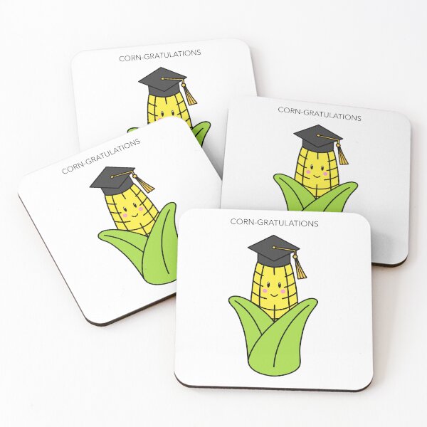 Item preview, Graduation Corn-gratulations Pun designed and sold by PanyaCreative.