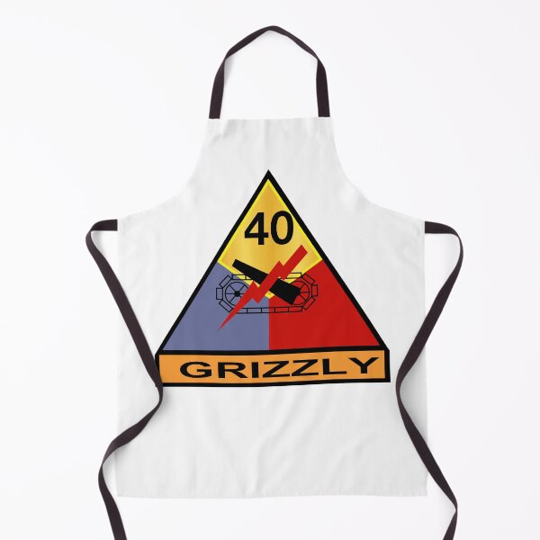 Item preview, Army - 40th Armored Division - Grizzly wo Txt designed and sold by Military Insignia Products.