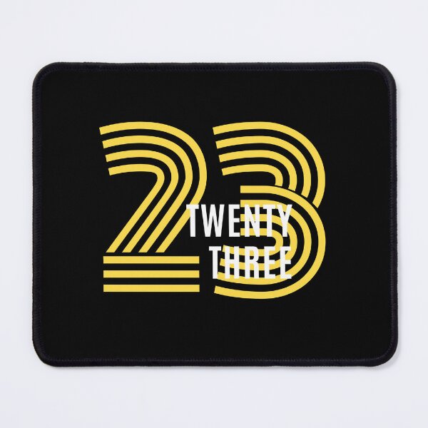 Item preview, 2023. Simple Typography Black And Gold 2023 Design designed and sold by That Cheeky Tee.