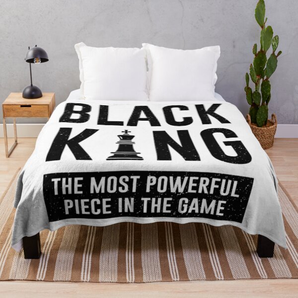 Item preview, Black King - Powerful Piece In The Game designed and sold by PaulaAnnVeseth.