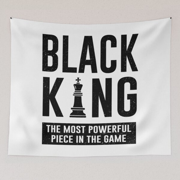 Item preview, Black King - Powerful Piece In The Game designed and sold by PaulaAnnVeseth.