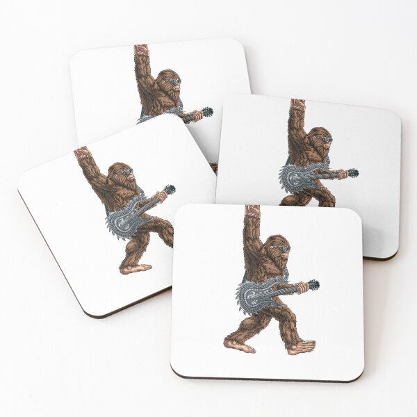 Item preview, Bigfoot Playing A Dragon Guitar Rock On Sasquatch Big Foot designed and sold by nedrae.