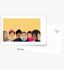 Feminist Girl Gang- Squad Goals (with Gloria) Postcards