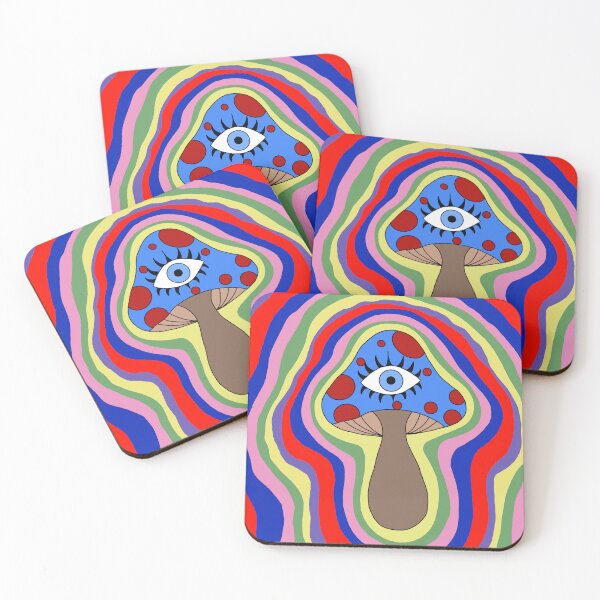 Item preview, Trippy Mushroom designed and sold by emilyvanhouten-.