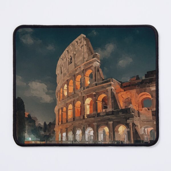 Item preview, Colosseum at Night - Watercolour Style designed and sold by WWWC2288.