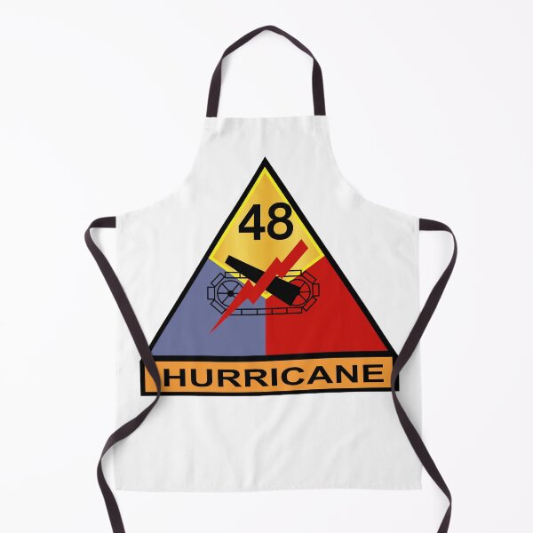 Item preview, Army - 48th Armored Division - Hurricane wo Txt designed and sold by Military Insignia Products.