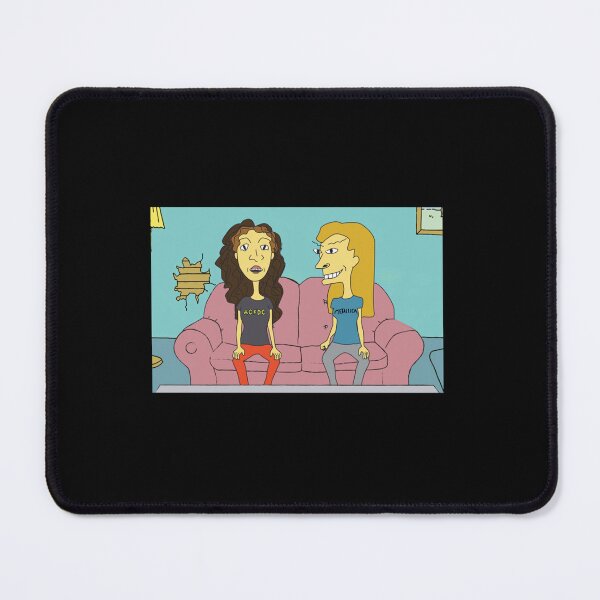 Item preview, Butthead - We're Chicks Cartoon Gift Fan designed and sold by HerbestPetrus.