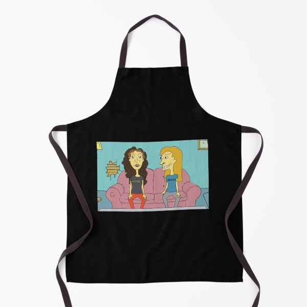 Item preview, Butthead - We're Chicks Cartoon Gift Fan designed and sold by HerbestPetrus.
