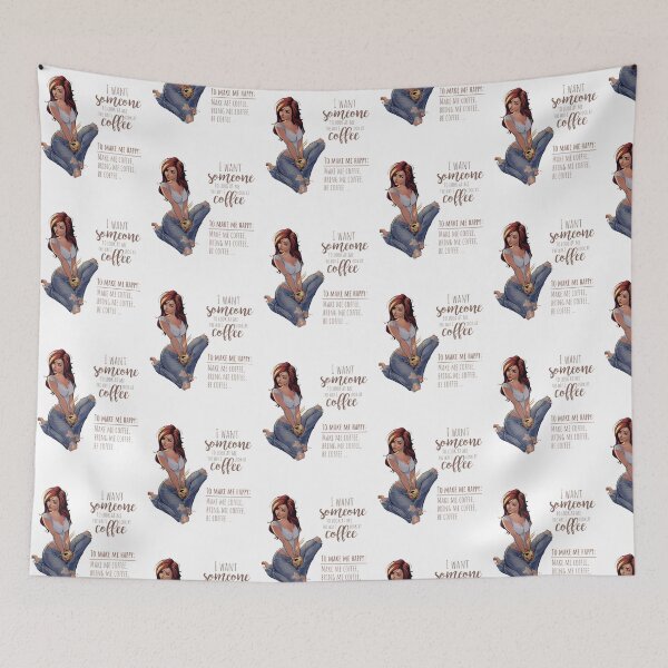 Item preview, Coffee with pretty girl designed and sold by July18.