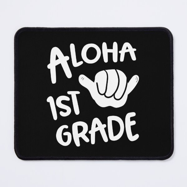 Item preview, Aloha 1st Grade Back To School Hawaii Shaka designed and sold by Delightfully Cynical.