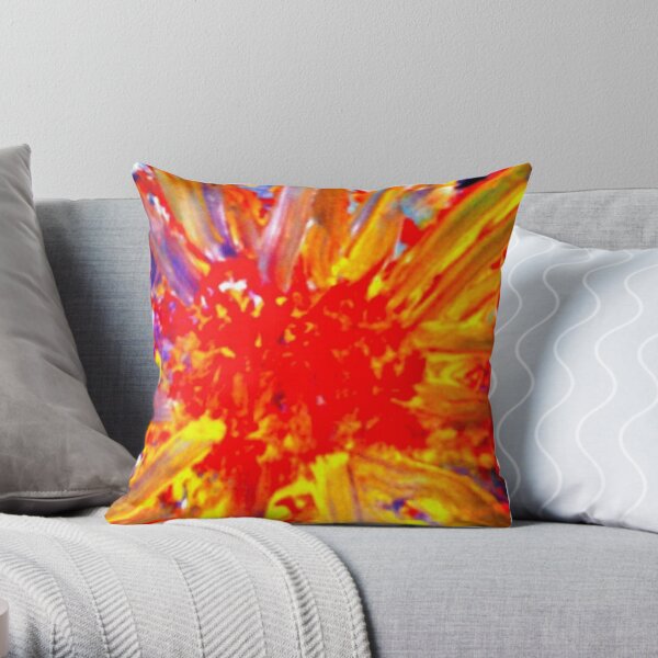 Radiant Joy Throw Pillow