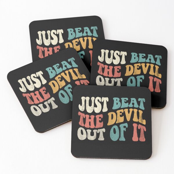 Item preview, Just Beat The Devil Out Of It Sticker  designed and sold by KGN  CREATIVITY.
