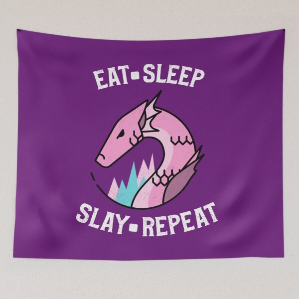 Item preview, Eat Sleep Slay Repeat, Slay Everyday designed and sold by Monique Prince.