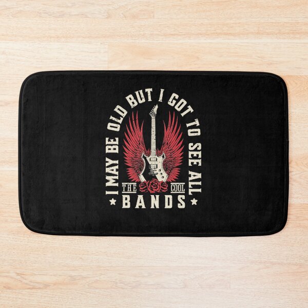 Item preview, I May Be Old But I Got To See All The Cool Bands Retro designed and sold by nedrae.