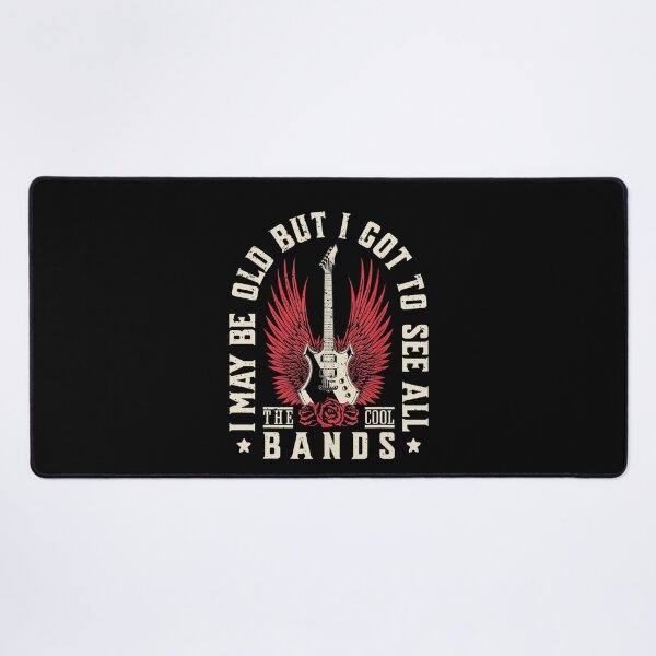 Item preview, I May Be Old But I Got To See All The Cool Bands Retro designed and sold by nedrae.