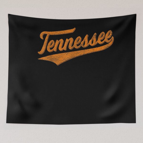 Item preview, TENNESSEE BASEBALL SPORTS SCRIPT CURSIVE FLAG SWOOSH RETRO 335 designed and sold by runkullilei.