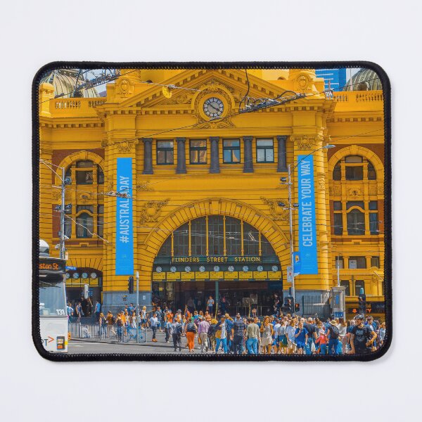 Item preview, Flinders Street Station on Australia Day 2015 designed and sold by Steven Jodoin.