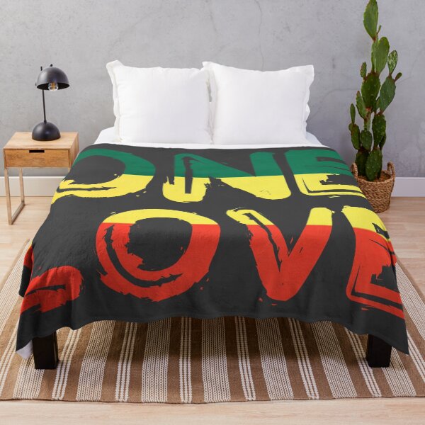 Item preview, One Love Reggae Peace Weed Rasta Chill Stoner Quote designed and sold by Sid3walkArt2.