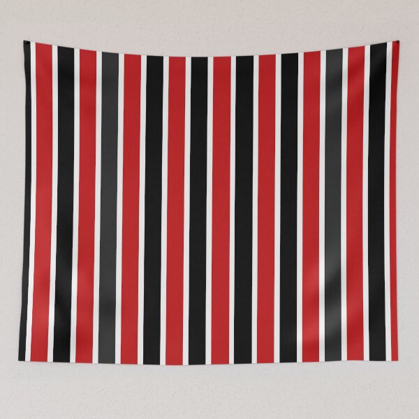 Item preview, São Paulo Classic Red and Black Stripes designed and sold by Sporting Colour.