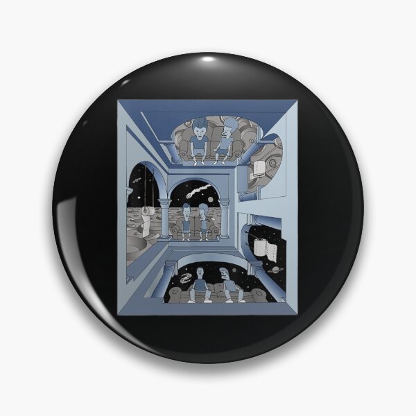 Item preview, Escher Style Graphic Beavis Perfect Gift Christmas designed and sold by HerbestPetrus.