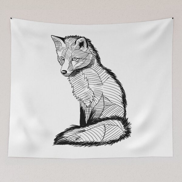 Item preview, Sketch Fox designed and sold by albertocubatas.