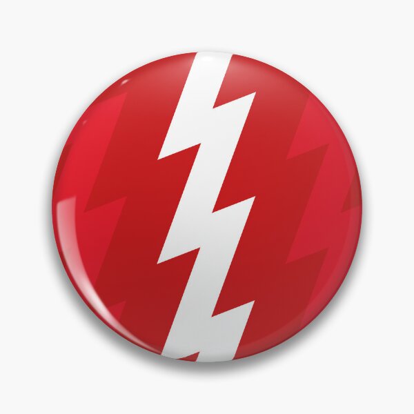 Item preview, Arsenal Red & White 1994 Home Lightning Bolt designed and sold by Sporting Colour.