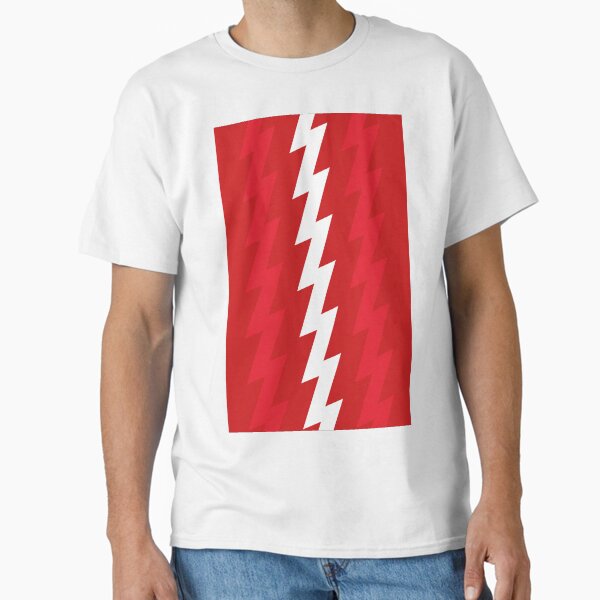 Item preview, Arsenal Red & White 1994 Home Lightning Bolt designed and sold by Sporting Colour.