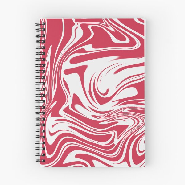 Item preview, Red and White Paint Abstract designed and sold by noiramcreates.
