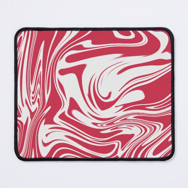 Item preview, Red and White Paint Abstract designed and sold by noiramcreates.