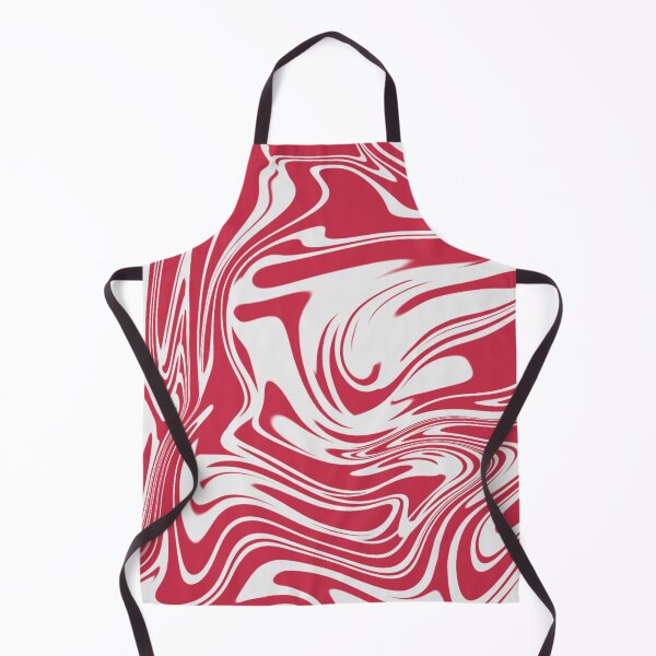 Item preview, Red and White Paint Abstract designed and sold by noiramcreates.