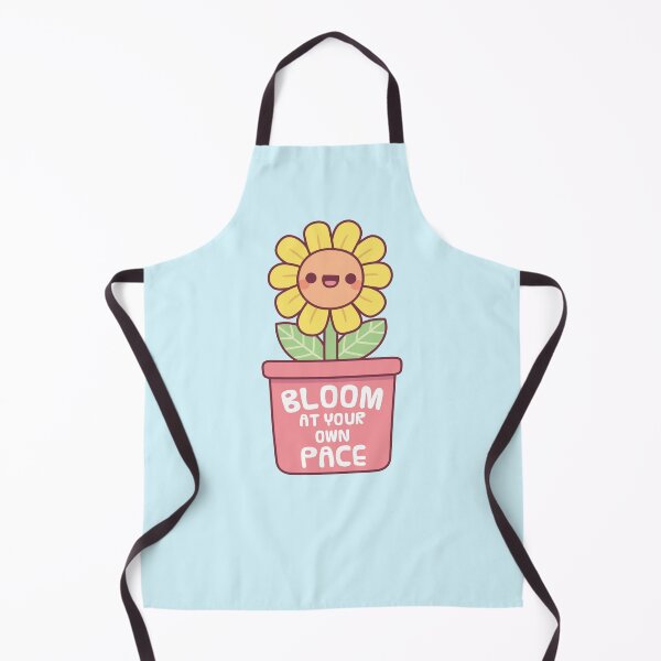 Item preview, Cute Yellow Flower Bloom At Your Own Pace designed and sold by rustydoodle.