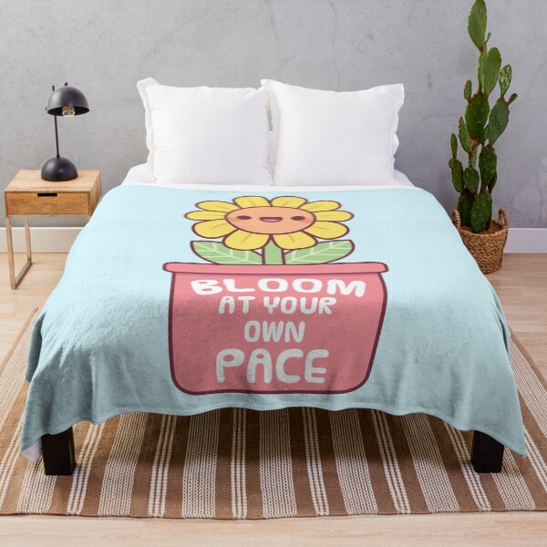 Item preview, Cute Yellow Flower Bloom At Your Own Pace designed and sold by rustydoodle.