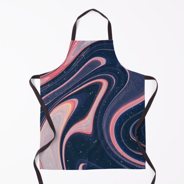 Item preview, Liquid Blue Pink Abstract designed and sold by noiramcreates.