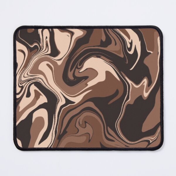 Item preview, Liquid Brown Abstract designed and sold by noiramcreates.