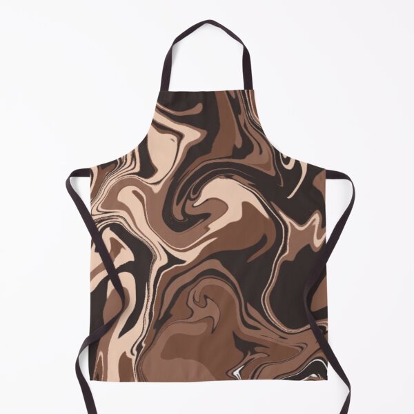 Item preview, Liquid Brown Abstract designed and sold by noiramcreates.