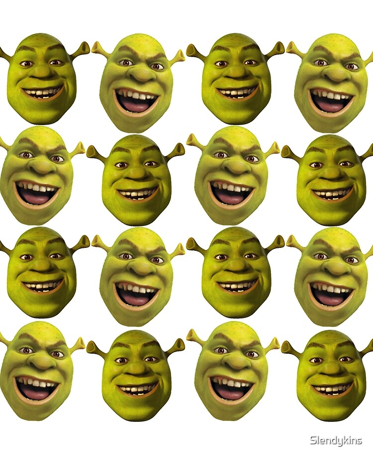 Shrek sticker  iPad Case & Skin for Sale by melinamoo