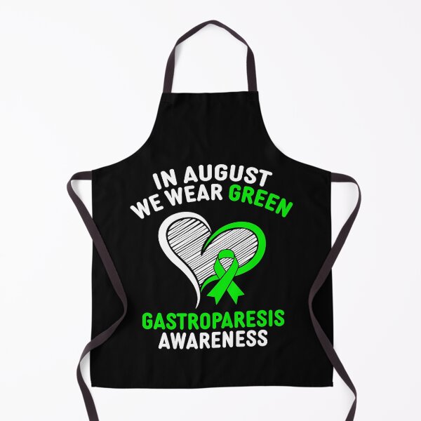 Artikelvorschau, Gastroparese-Bewusstseinsmonat 2022 Gastroparese-Bewusstsein im August Wir tragen Green Heart entworfen und verkauft von OtiliaNikolaus.