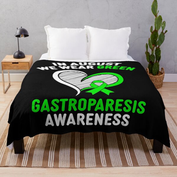 Item preview, Gastroparesis Awareness Month 2022 Gastroparesis Awareness in August We Wear Green Heart designed and sold by OtiliaNikolaus.
