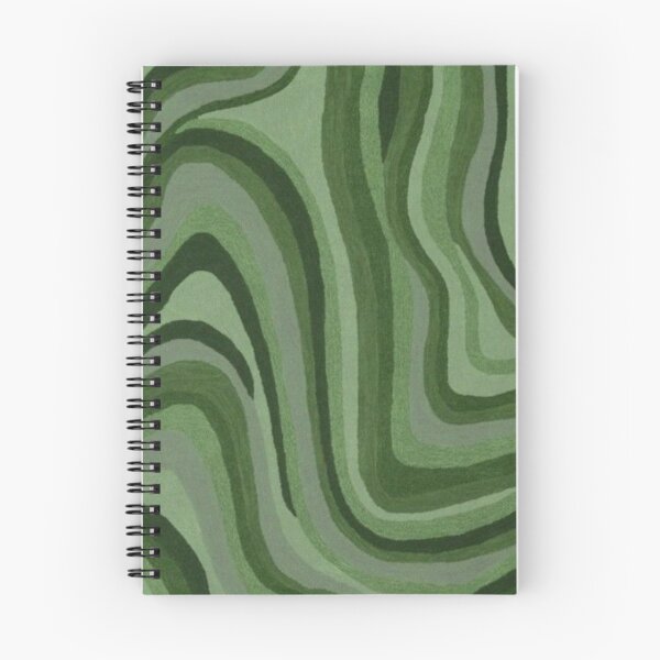 Item preview, Wavy Green Abstract designed and sold by noiramcreates.