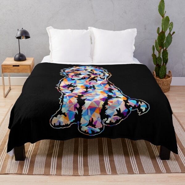 Item preview, Cool And Awesome Goldendoodle Geometric designed and sold by UnknownArtistt.