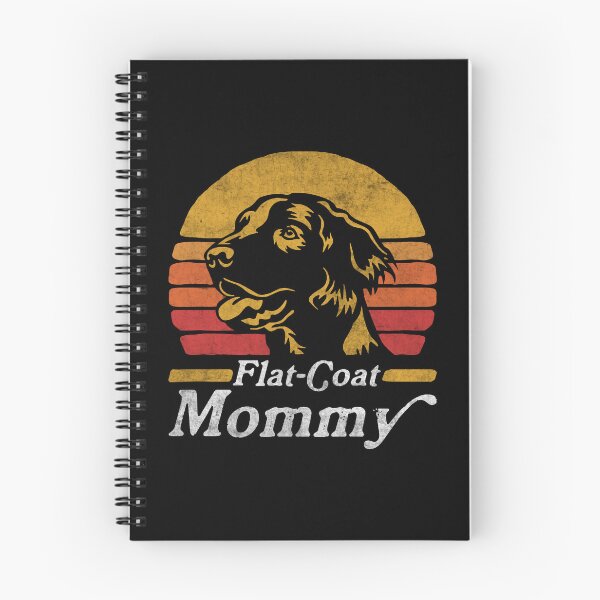Item preview, Retro Vintage Flat Coated Retriever Mommy designed and sold by More Cute Dogs.