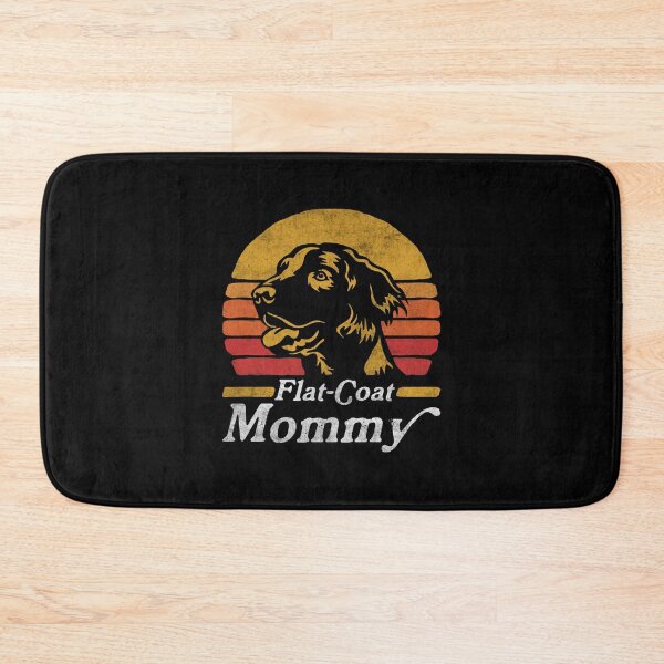 Item preview, Retro Vintage Flat Coated Retriever Mommy designed and sold by More Cute Dogs.