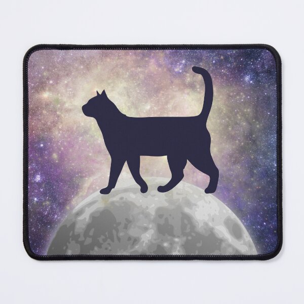 Item preview, First cat on the moon, Funny Space Cat designed and sold by MegiWu.