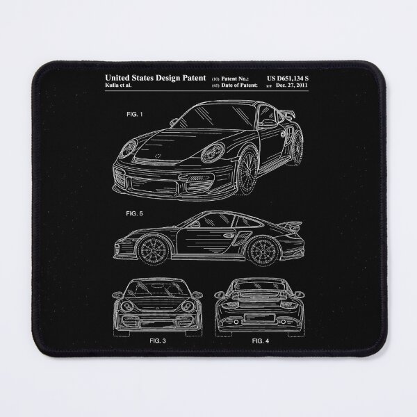 Item preview, Porsche 911 Patent - 911 Carrera Art - Black And White designed and sold by patentpress.