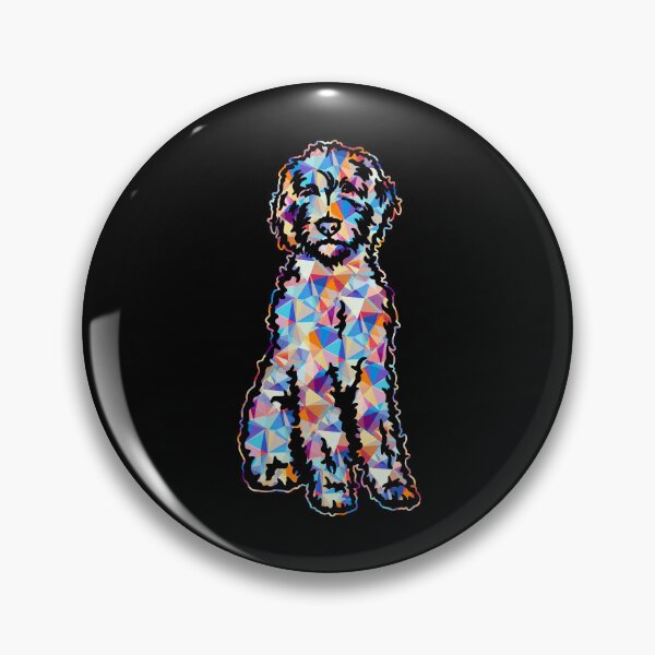 Item preview, Cool And Awesome Labradoodle Geometric designed and sold by UnknownArtistt.