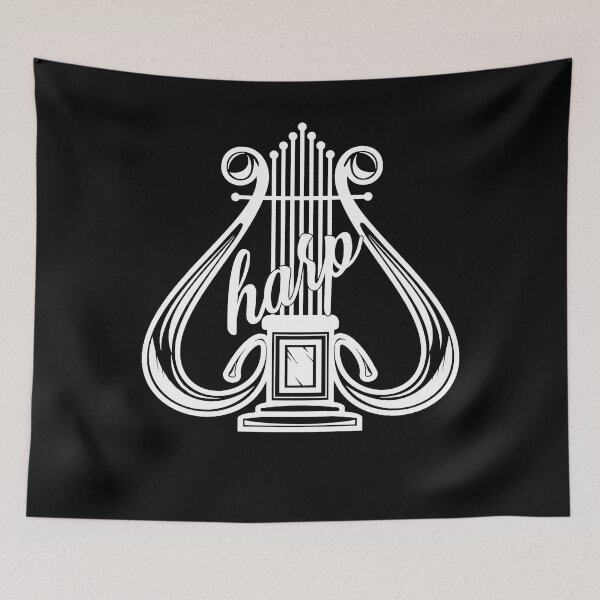 Item preview, I Love Harp Instrument designed and sold by UnknownArtistt.