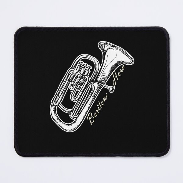 Item preview, I Love Baritone horn Instrument designed and sold by UnknownArtistt.