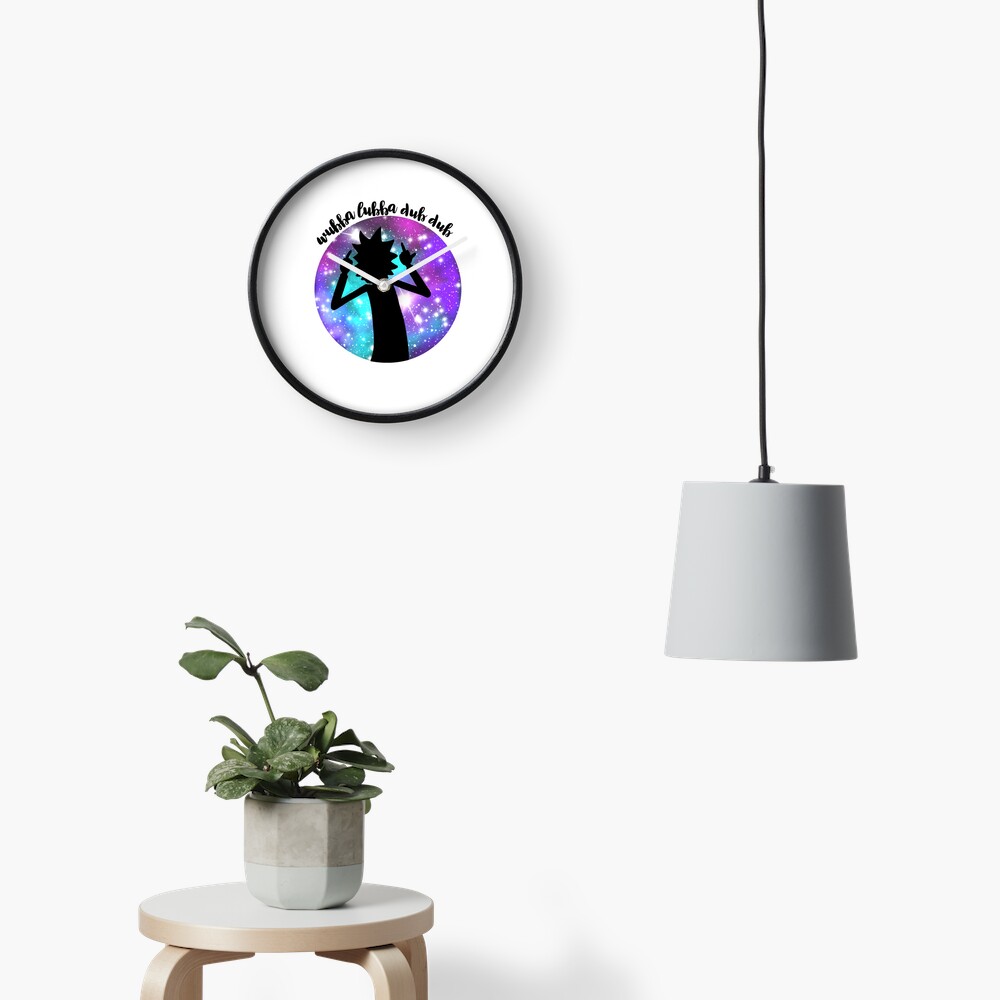 Wubba Lubba Dub Dub! Clock