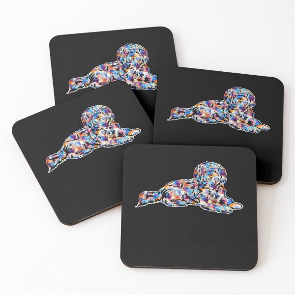 Item preview, Cool And Awesome Lhasa Apso Geometric designed and sold by UnknownArtistt.